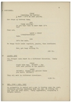 Moe Howard's 27pp. Script Dated December 1936 for The Three Stooges Film ''Dizzy Doctors'' -- Very Good Plus Condition